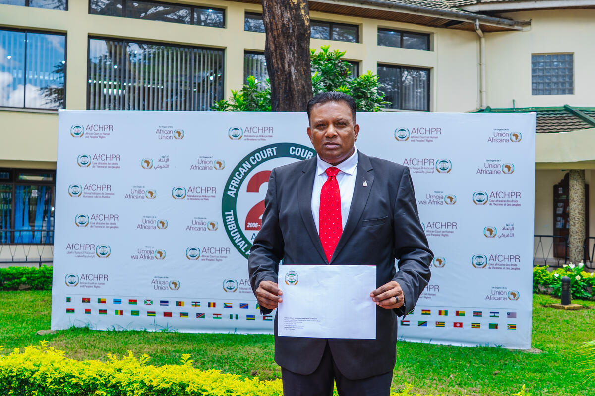 African Court Urged to Class Climate Destruction as a Human Rights Violation in Tanzania. &copy; Caleb Mbuvi / Greenpeace