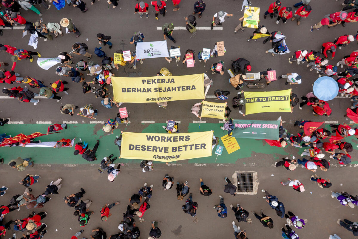 Why the climate movement marches for workers&rsquo; rights&nbsp;