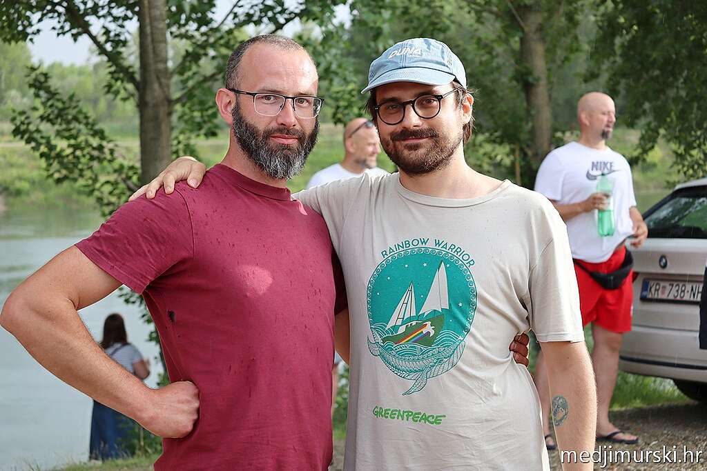 Emil and Daniel at the Protestival in Donja Dubrava, 2026 May.