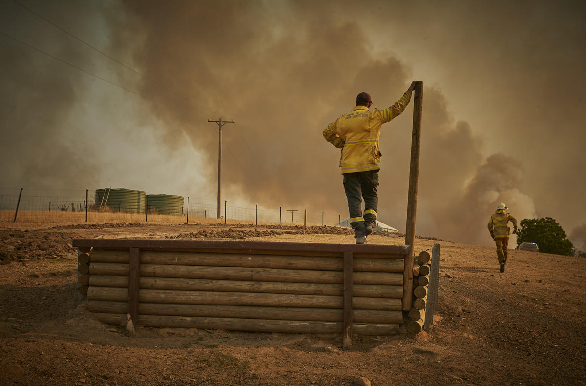 Australia’s bushfires © Kiran Ridley / Greenpeace