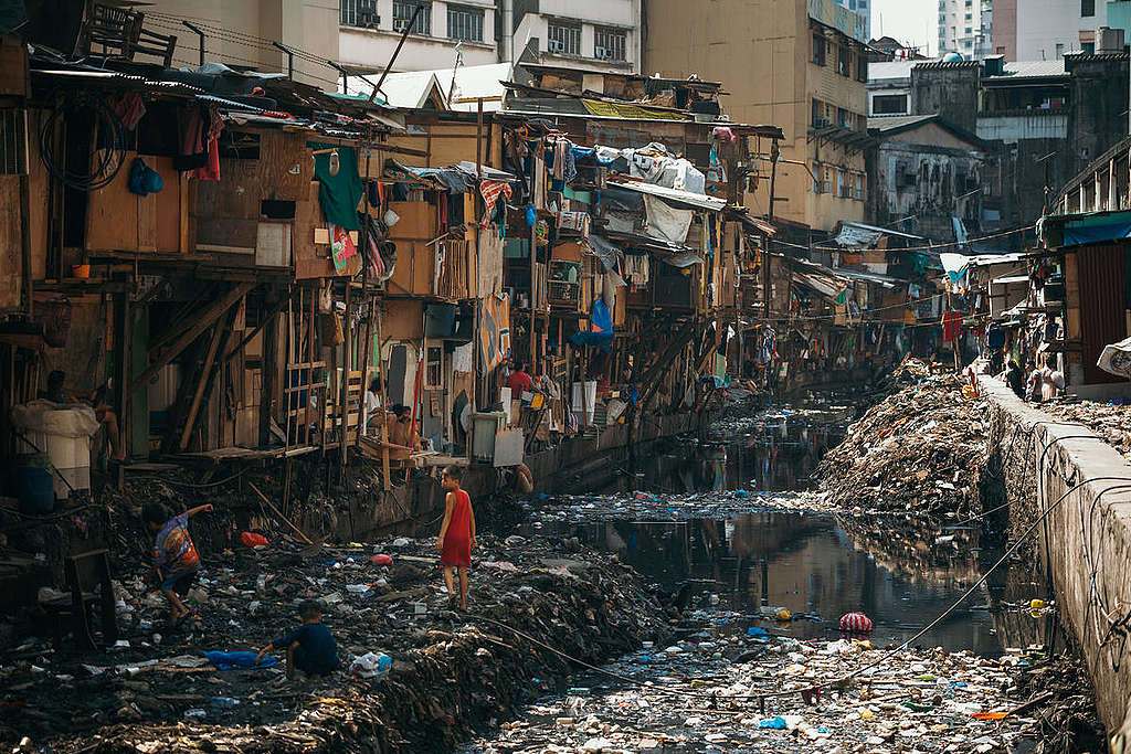 Plastic Pollution in Manila. © Jilson Tiu / Greenpeace