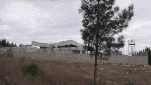 תיעוד תרמי של עשן נפלט מארובות