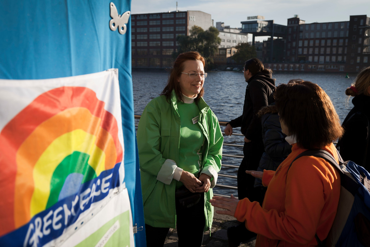 Anniversary 30 Years Greenpeace Germany. © Gordon Welters