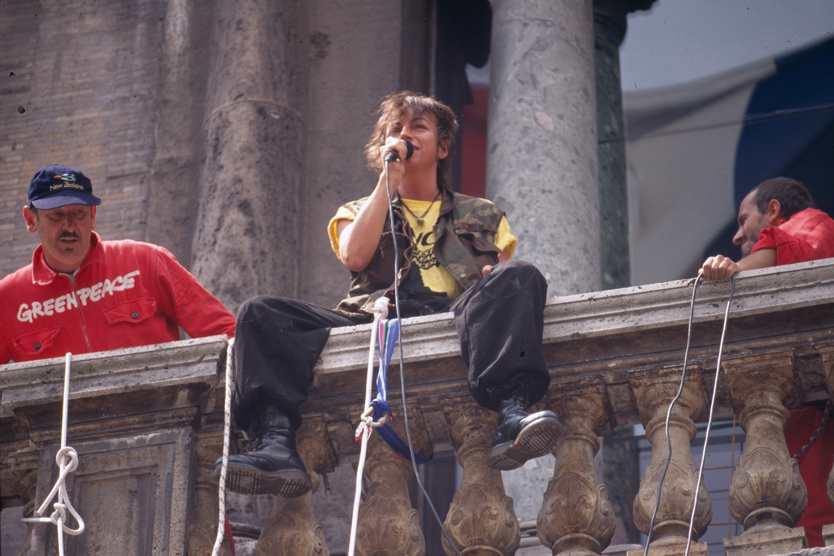 NUCLEAR ACTION IN ROME. © Patrizia Cuonzo