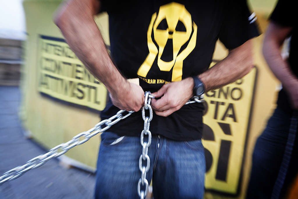 Anti-nuclear Protest Pincio in Rome. © Francesco Alesi