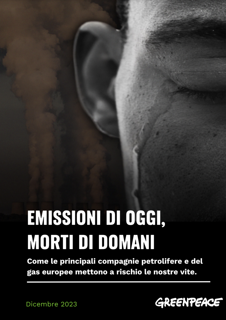 Emissioni di oggi, morti di domani