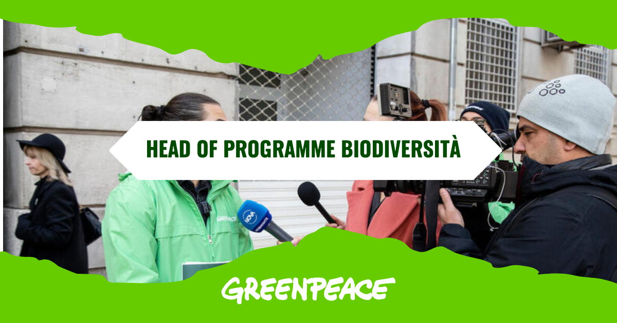 Head of Programme Biodiversità