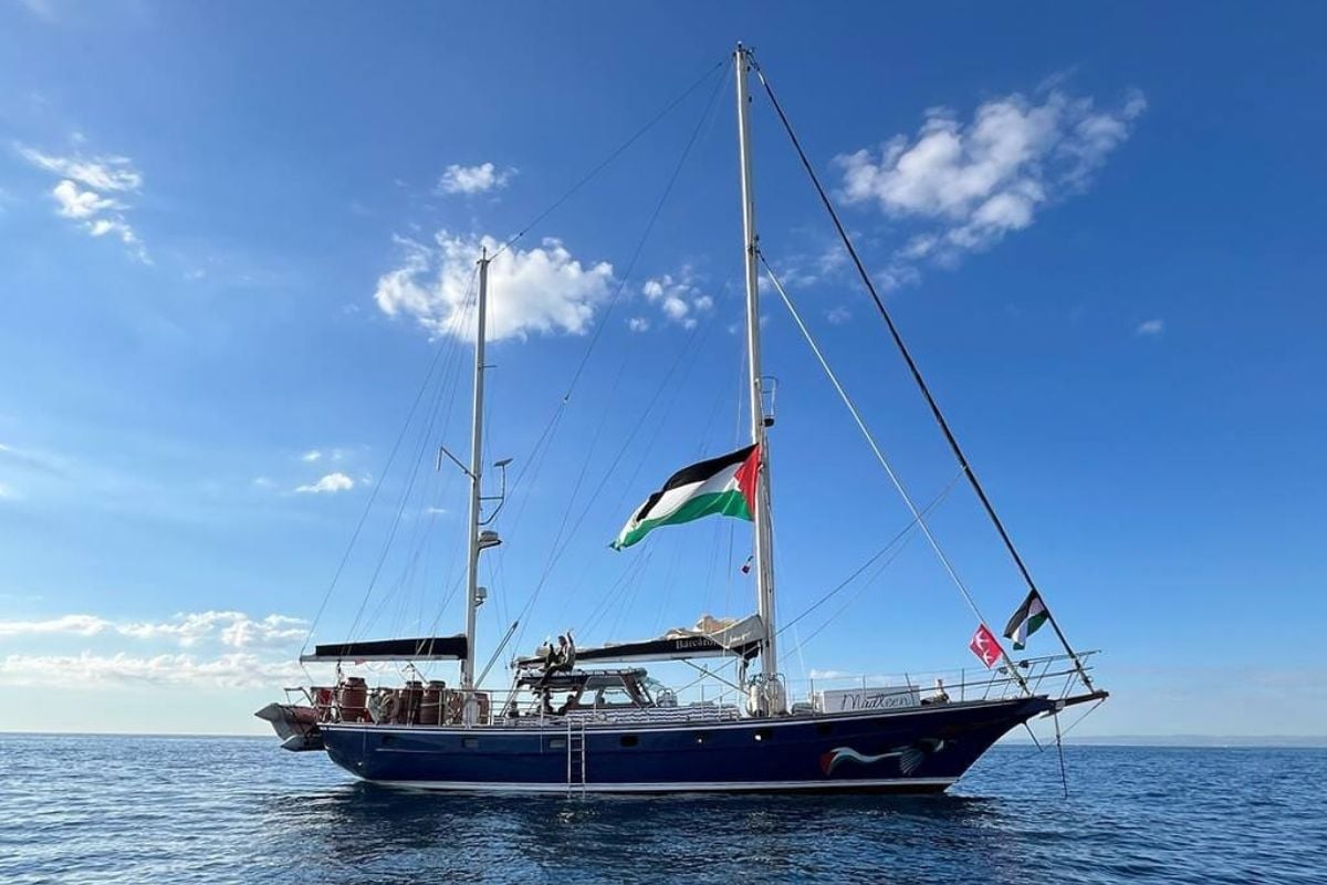 Greenpeace sostiene la Global Sumud Flotilla