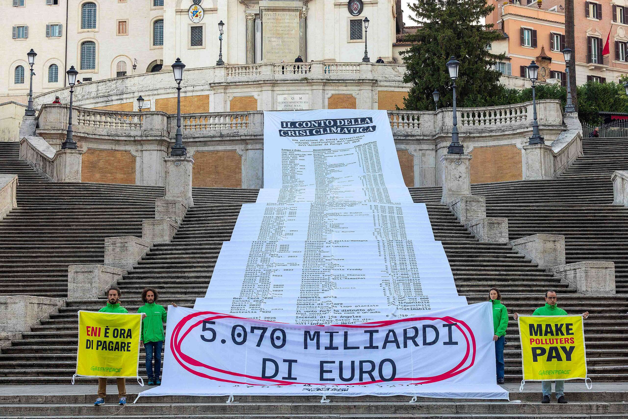 Oltre 5.000 miliardi di euro di danni per dieci anni di emissioni di sei grandi compagnie fossili. E ora chi paga?