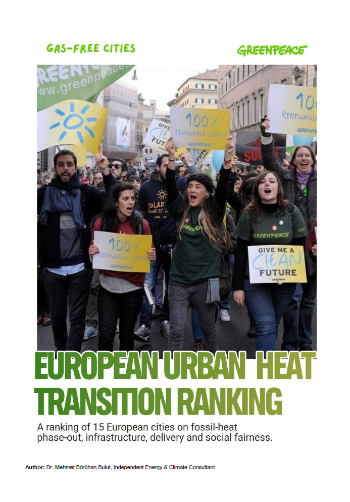 Gas-free cities? European Urban Heat Transition Ranking