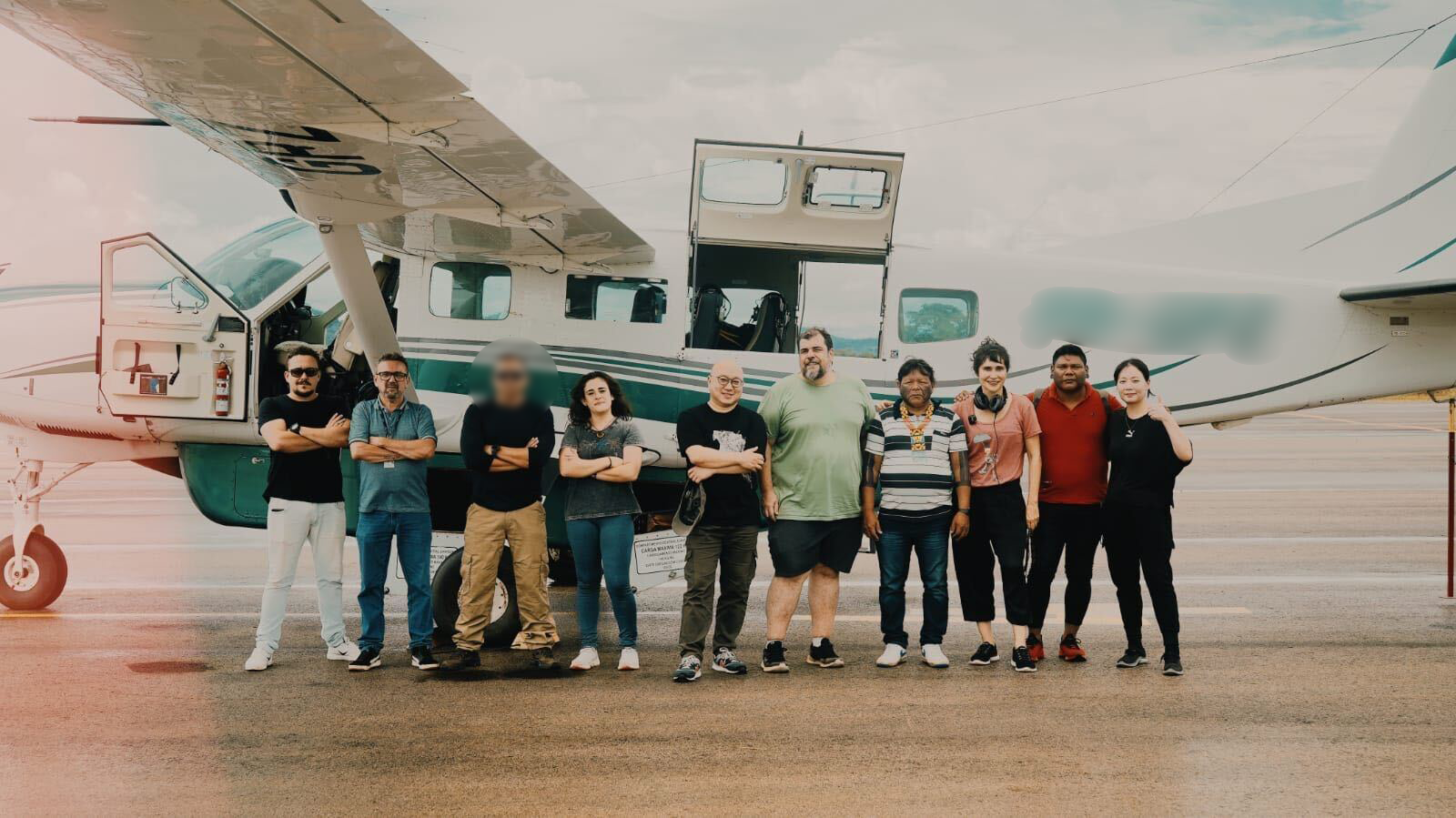 2023년 3월 아마존 항공 조사 팀 사진