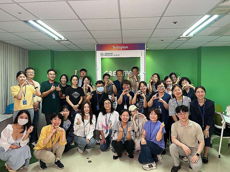8월 29일, 그린워싱 감시단 해단식&결과공유회에서 촬영한 단체사진 Ⓒ그린피스