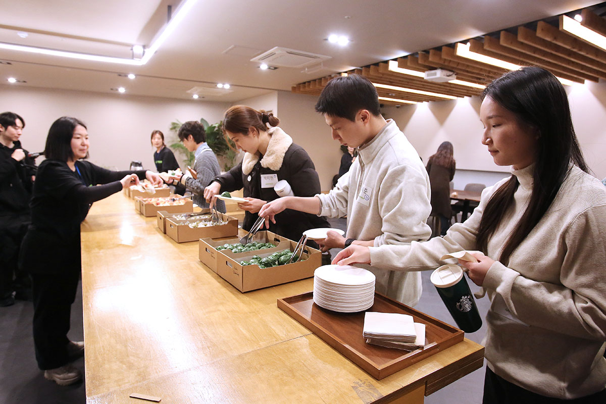 그린피스에서 맛볼 수 있는 비건 케이터링