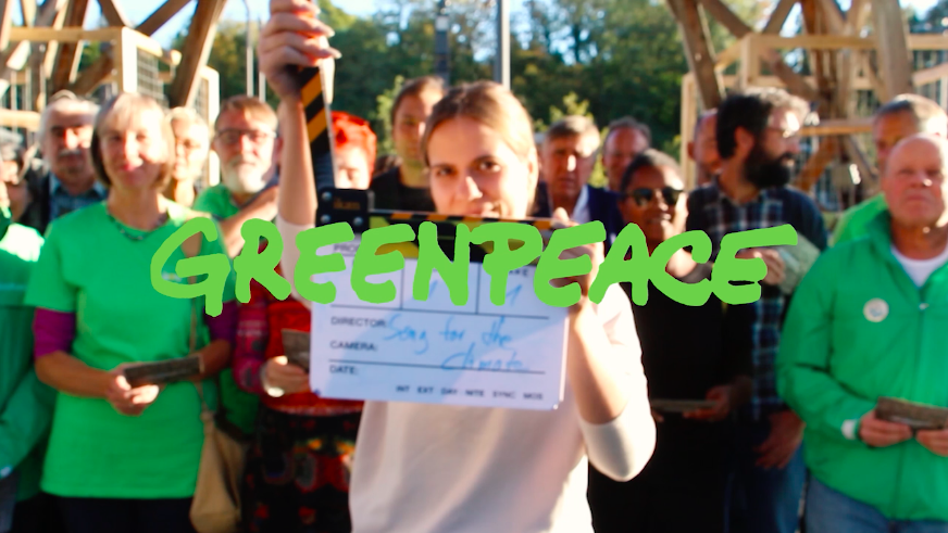 Capture d'écran Vidéo Sing for the Climate politiciens