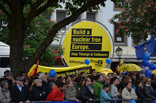 2018 - Action anti-nucléaire à Aix-la-Chapelle