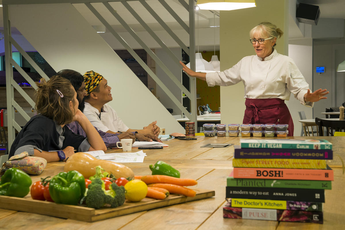 Veg Fest Workshop à Amsterdam.