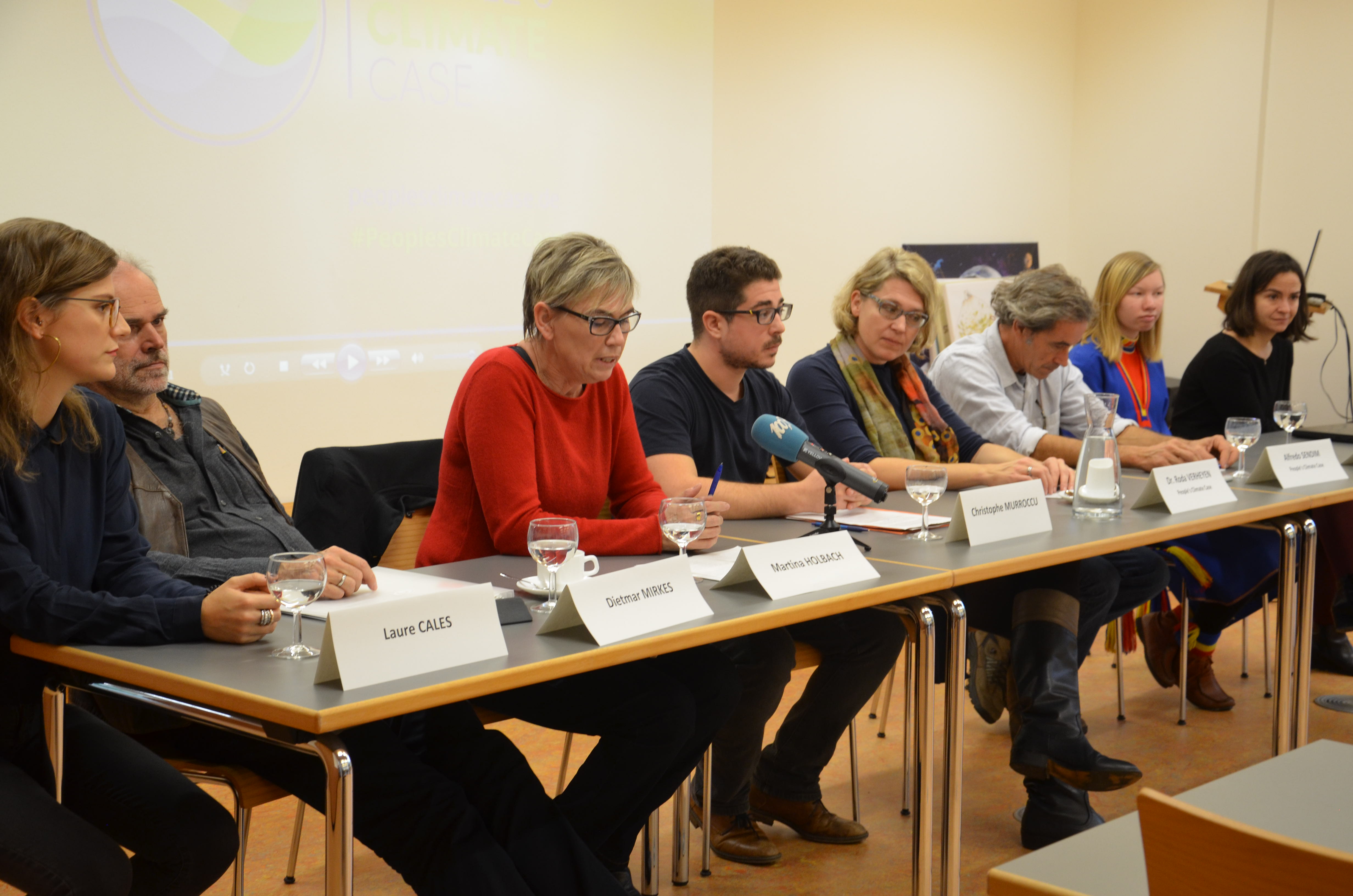 People's Climate Case Press Conference 13.11.2018