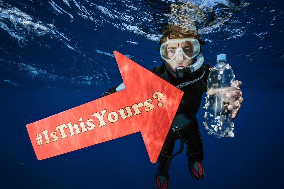 Plastic Found in the Great Pacific Garbage Patch. © Justin Hofman