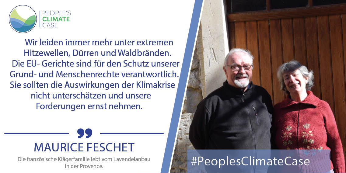 Maurice Feschet - People's Climate Case