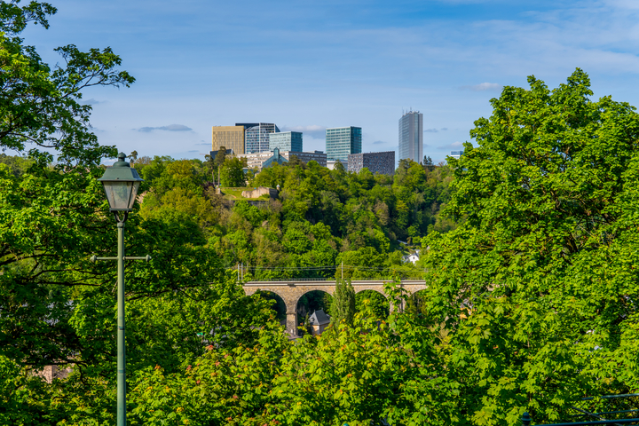 Kirchberg in Luxembourg city