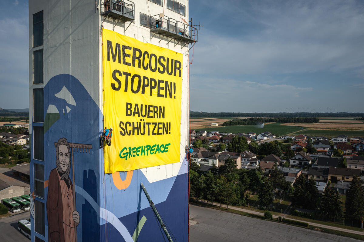 Greenpeace verurteilt Position der Luxemburger Regierung zum EU-Mercosur-Abkommen