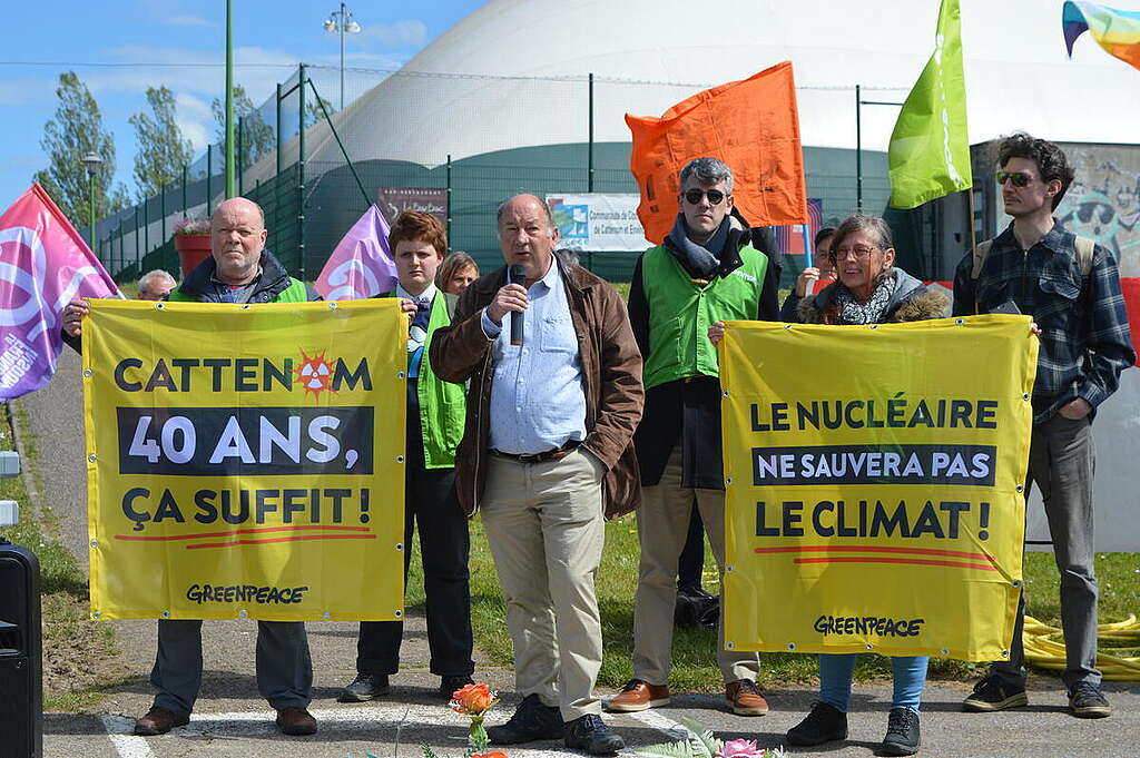 Anti Nuclear Demonstration in Cattenom, Luxembourg. ©