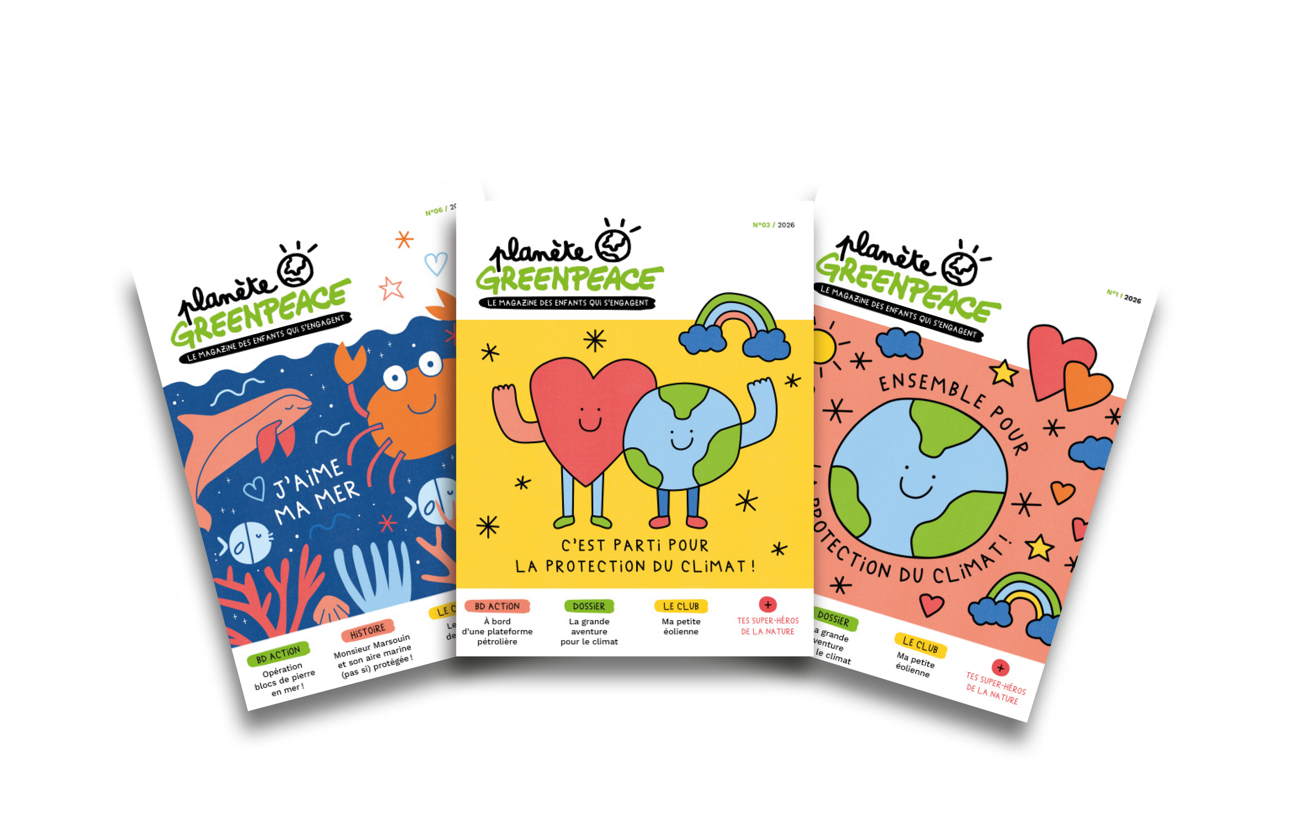 Plan&egrave;te Greenpeace : un nouveau magazine pour sensibiliser les enfants &agrave; l&rsquo;environnement