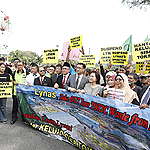 Protest at Government Office in Kuala Lumpur. © Nandakumar S. Haridas / Greenpeace