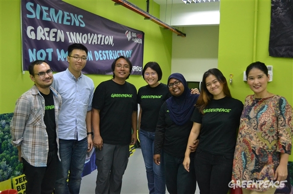 Greenpeace Malaysia launched on July 2017.