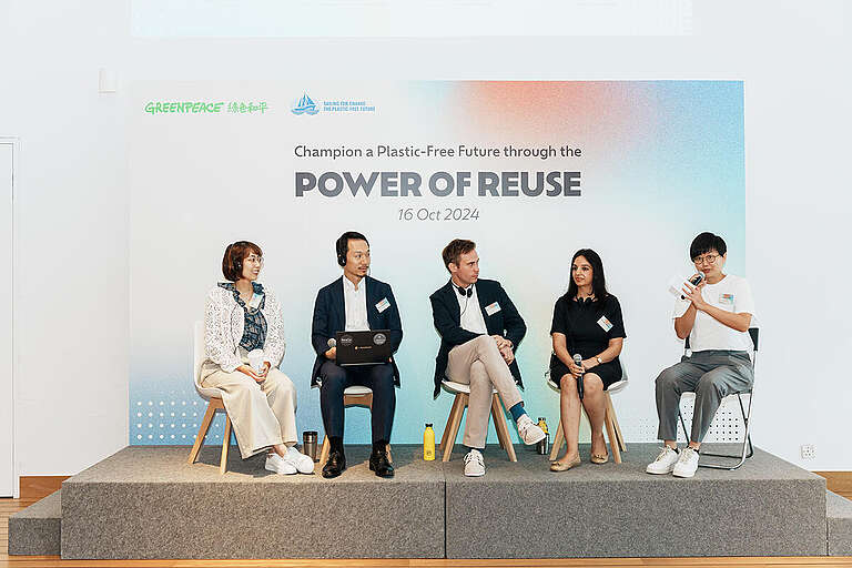 Join Champions of Change to support an end to plastic pollution