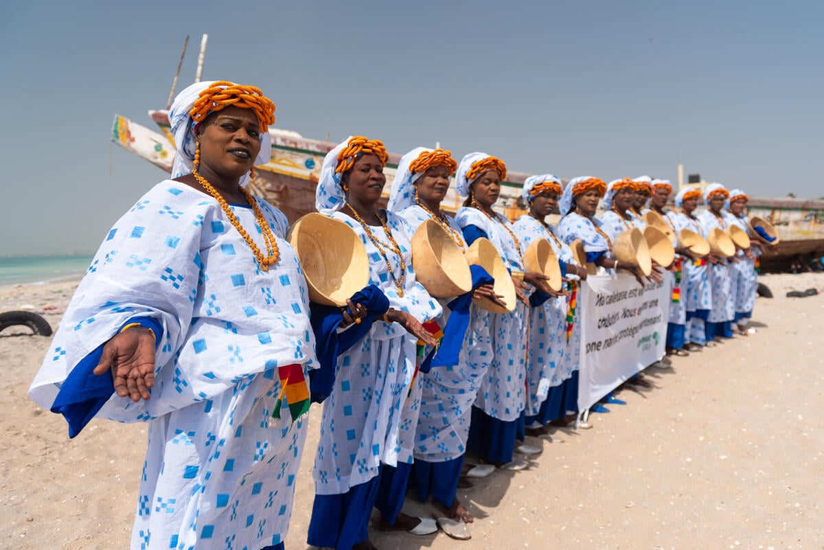 World Fisheries Day Activity in Senegal. © Clément  Tardif / Greenpeace