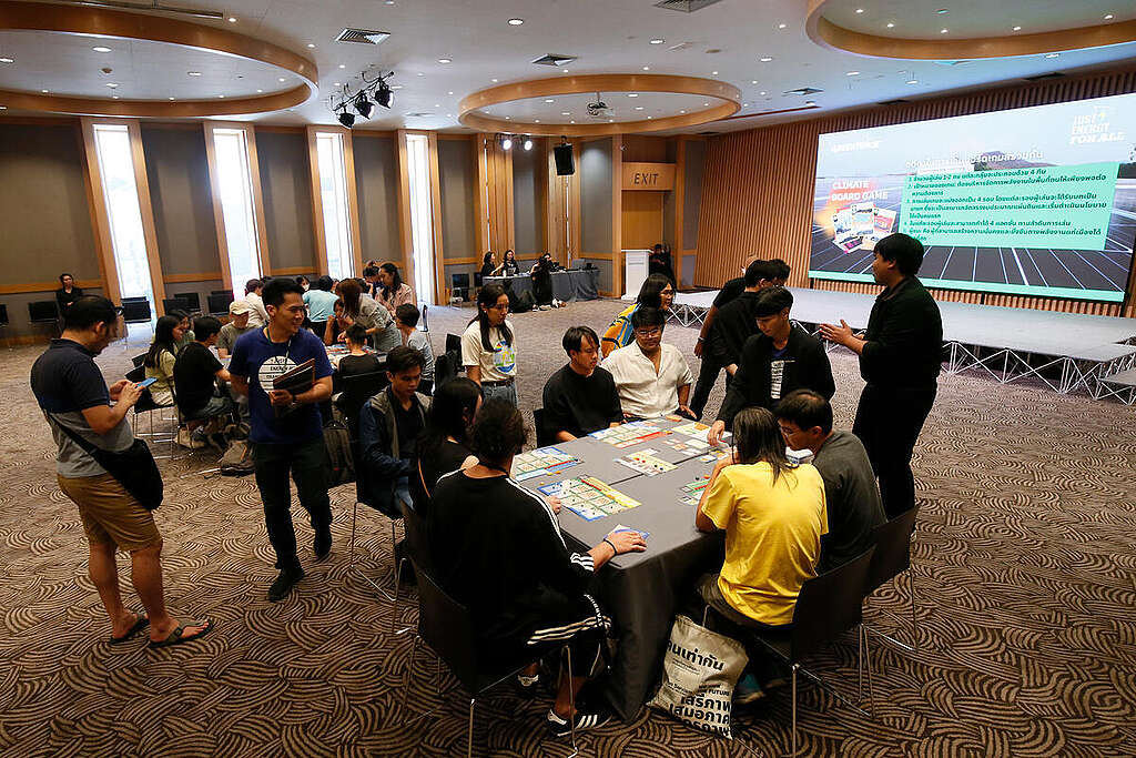 Just Energy for All: Research Presentation in Bangkok. © Greenpeace / Chanklang  Kanthong