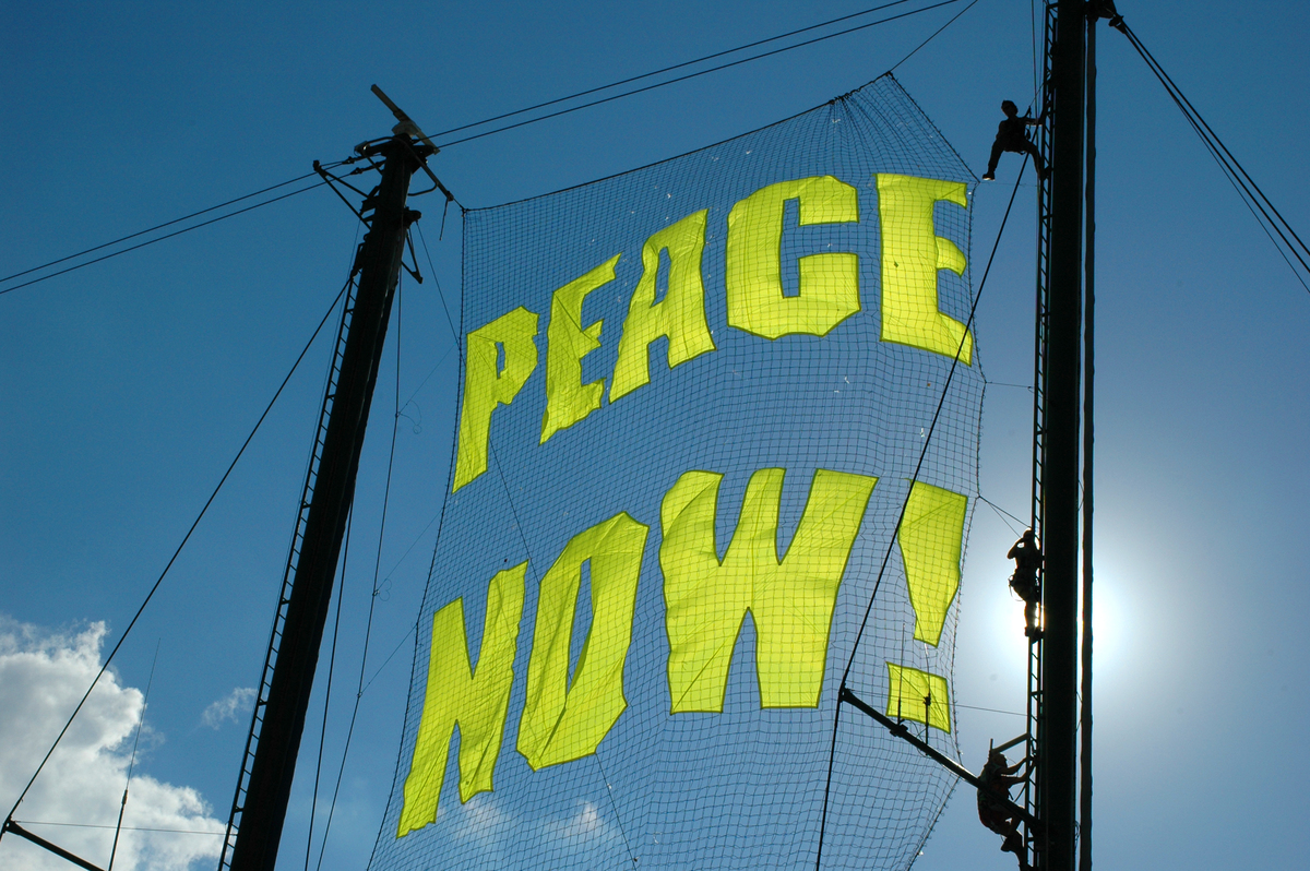 Greenpeace response to strikes on Iran by the US and Israel