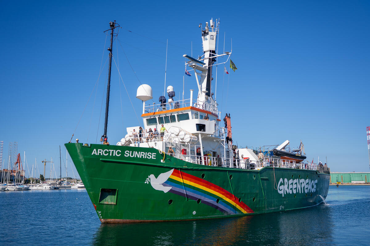 Greenpeace to join the Global Sumud Flotilla to Gaza
