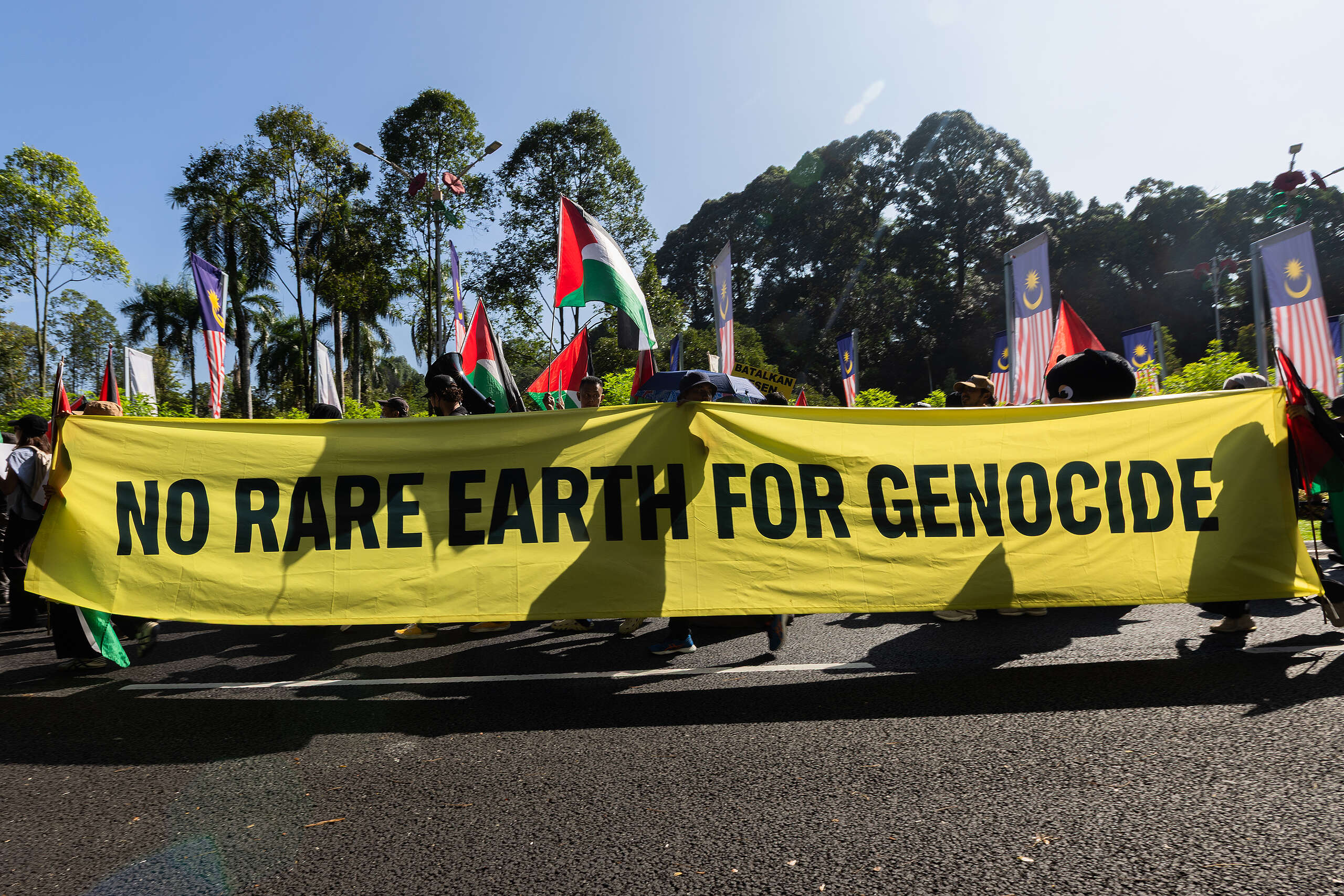 No Rare Earth for Genocide coalition hands memorandum to MPs