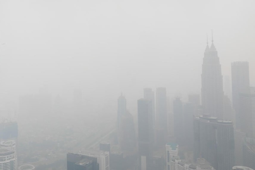 Haze in Kuala Lumpur