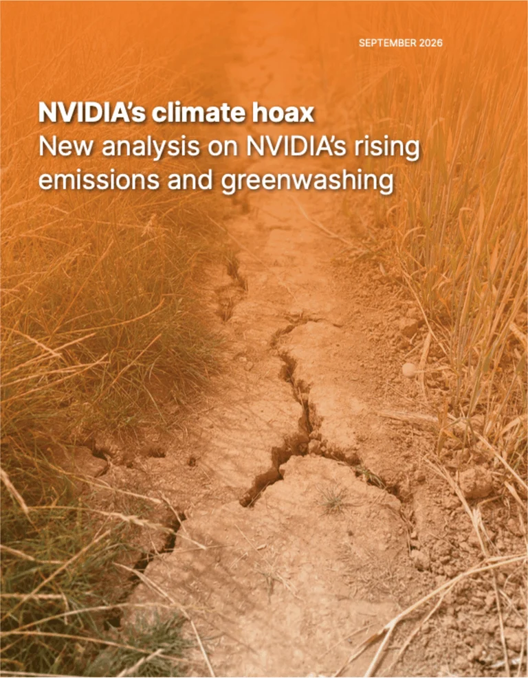 NVIDIA’s AI climate hoax: New analysis on NVIDIA’s rising emissions and greenwashing