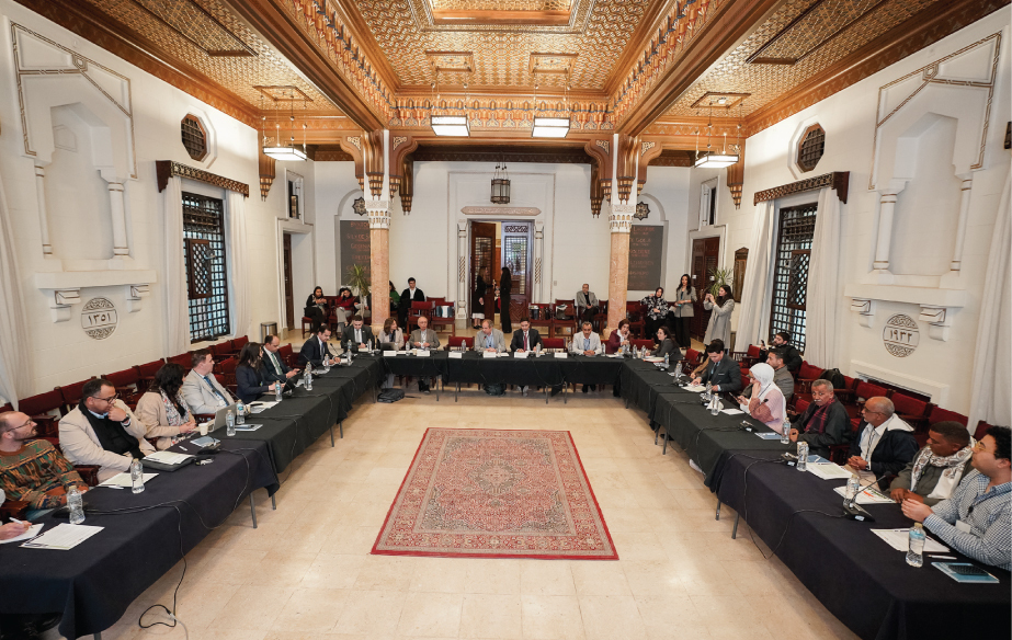 Stakeholders discussing renewable energy opportunities for small-scale farmers and local communities in Egypt.