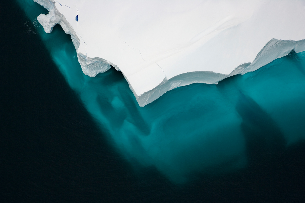 Iceberg Mar de Ross © Greenpeace / Daniel Beltrá