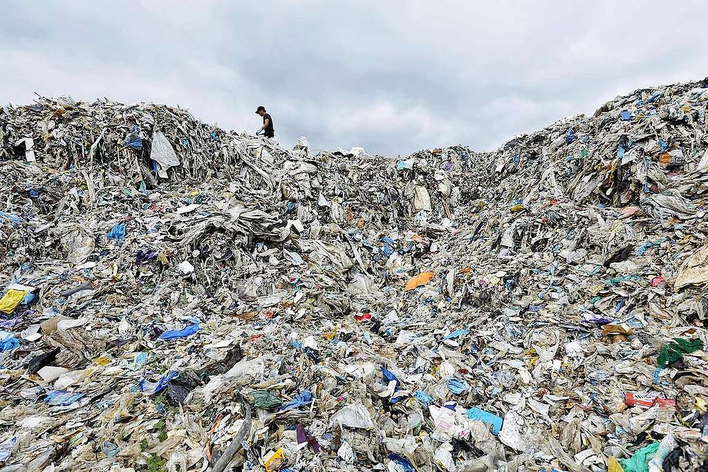 Tiradero de basura © Nandakumar S. Haridas / Greenpeace