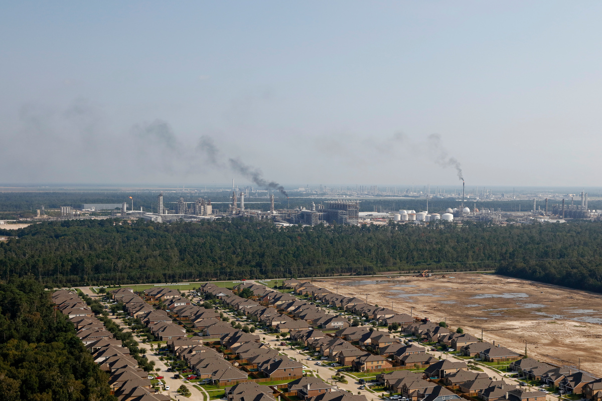 Living in the Refining Shadow in Texas. © Aaron Sprecher / Greenpeace