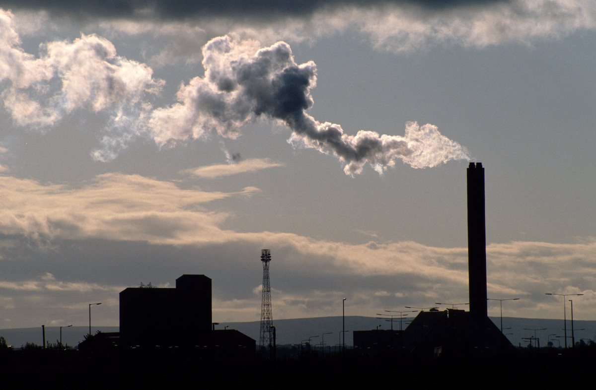 Municipal Incin Billingham, UK. © Greenpeace / Steve Morgan