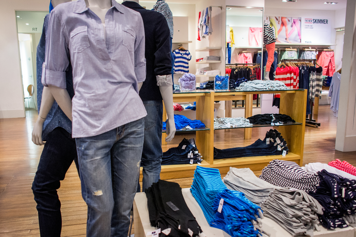 GAP Store in Jakarta. © Greenpeace