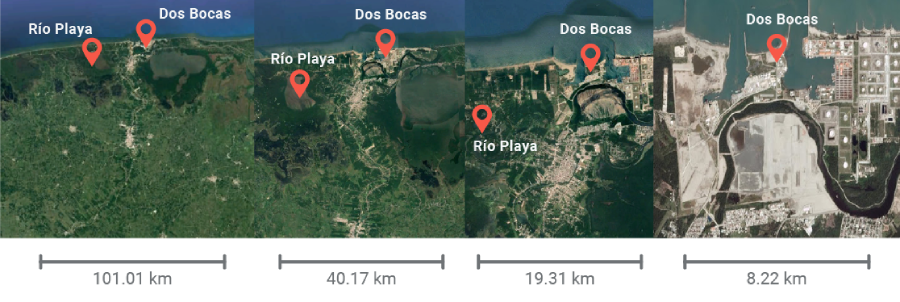 Contaminación refinería Dos Bocas