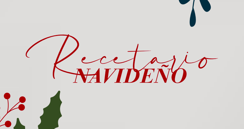 Banner de "Recetario navide&ntilde;o" de Greenpeace.