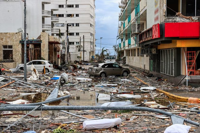 Frente a la relación del huracán Otis y la crisis climática, organizaciones exigen al Gobierno mexicano acciones climáticas claras, inmediatas y contundentes