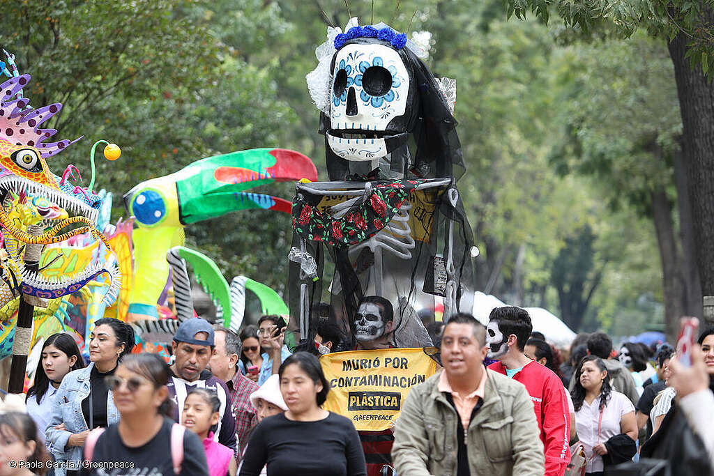 Catrina Plástica en la Ciudad de México
