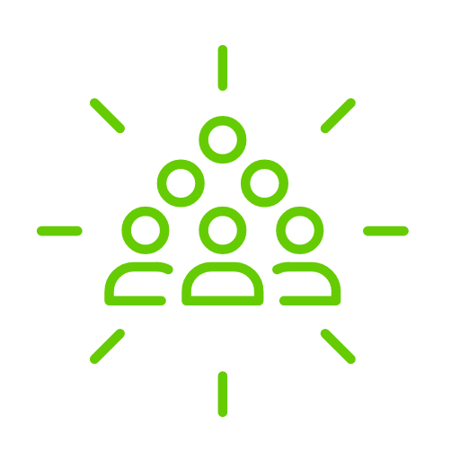 Ícono de un grupo de personas Ícono de un grupo de personas
