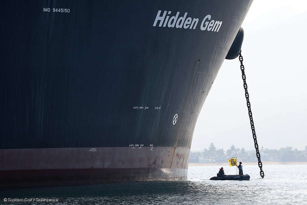 El barco Hidden Gem es un encargo de la minera canadiense The Metals Company, la primera empresa en anunciar sus intenciones de presentar una solicitud para explotar el fondo marino en la Zona Clarion Clipperton (CCZ), un área entre México y Hawaii.