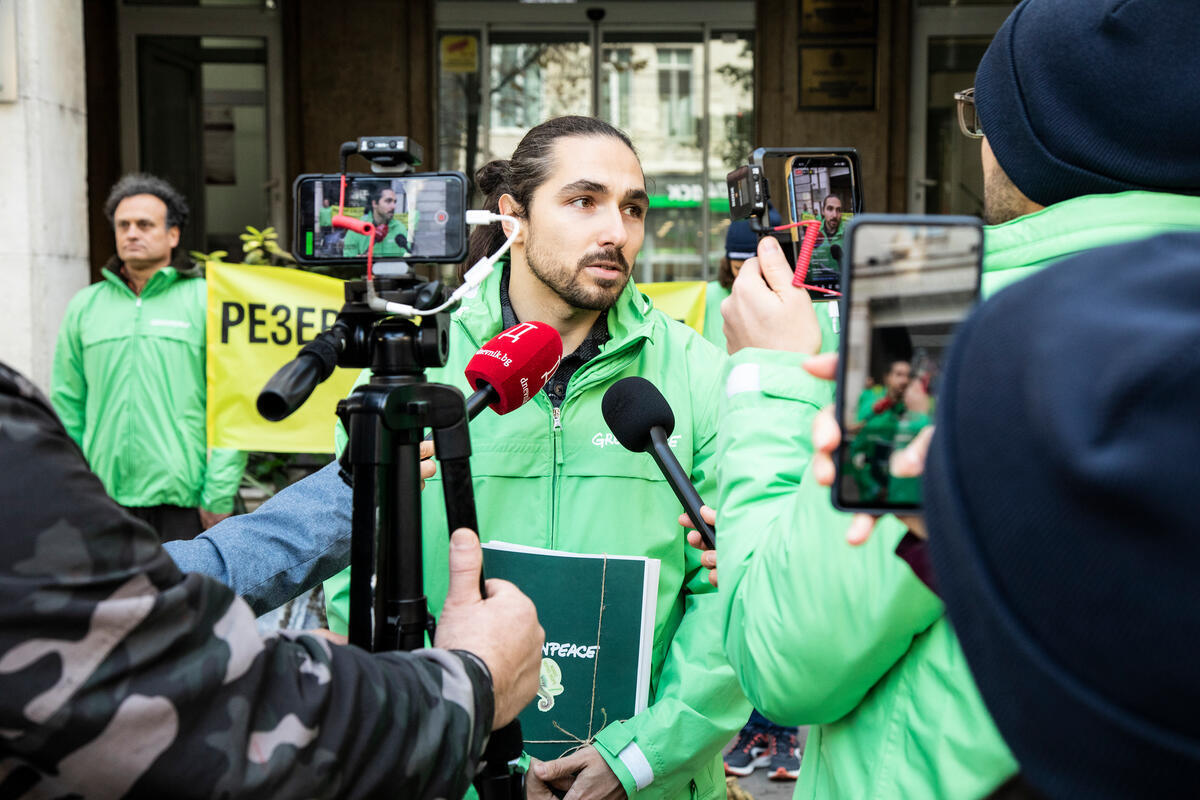 Black Sea Action Day in Bulgaria. © Ivan  Donchev / Greenpeace